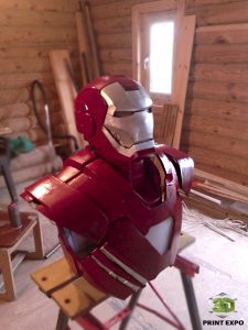 iron man 3d print expo